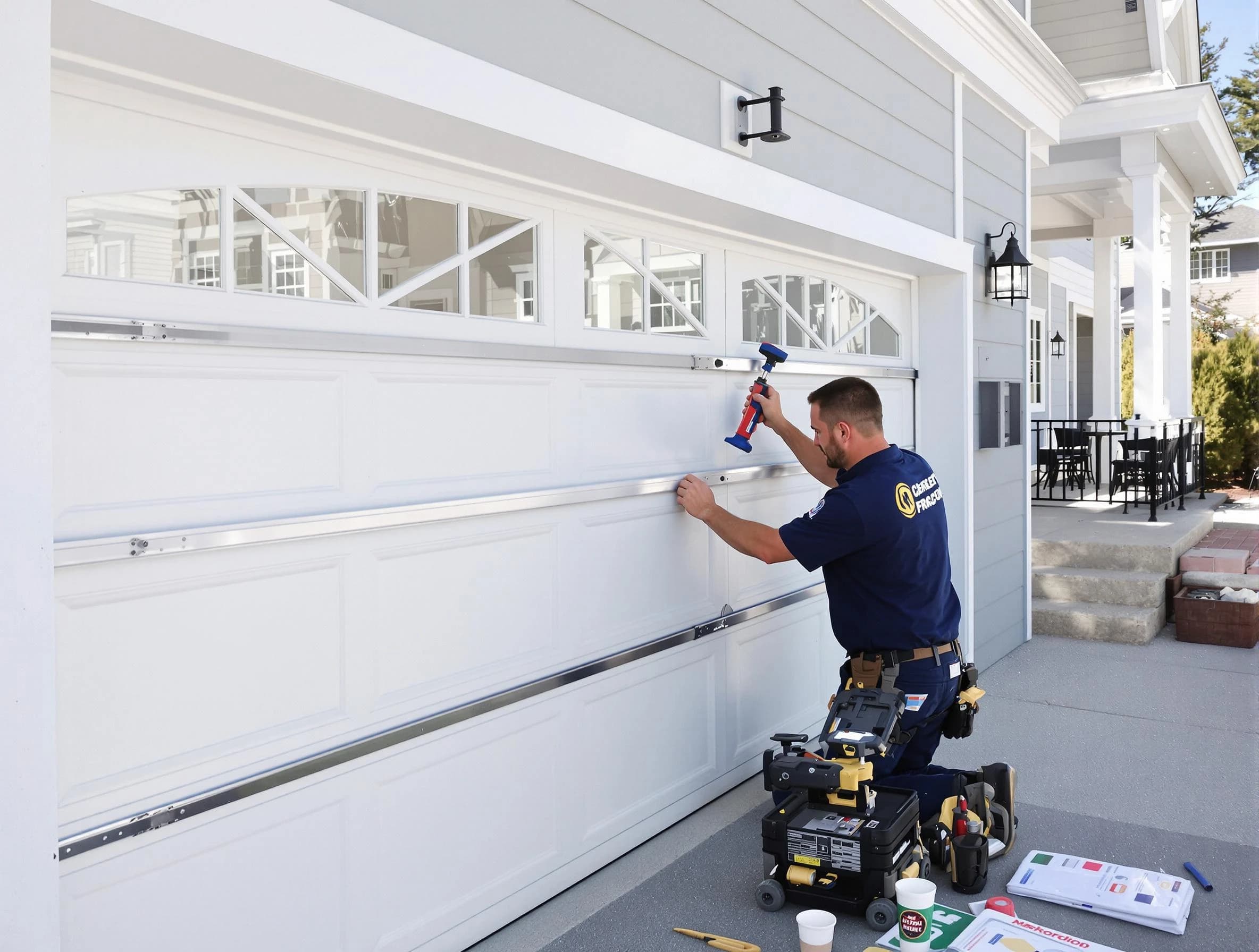 Professional garage door installation by North Providence Garage Door Repair in North Providence