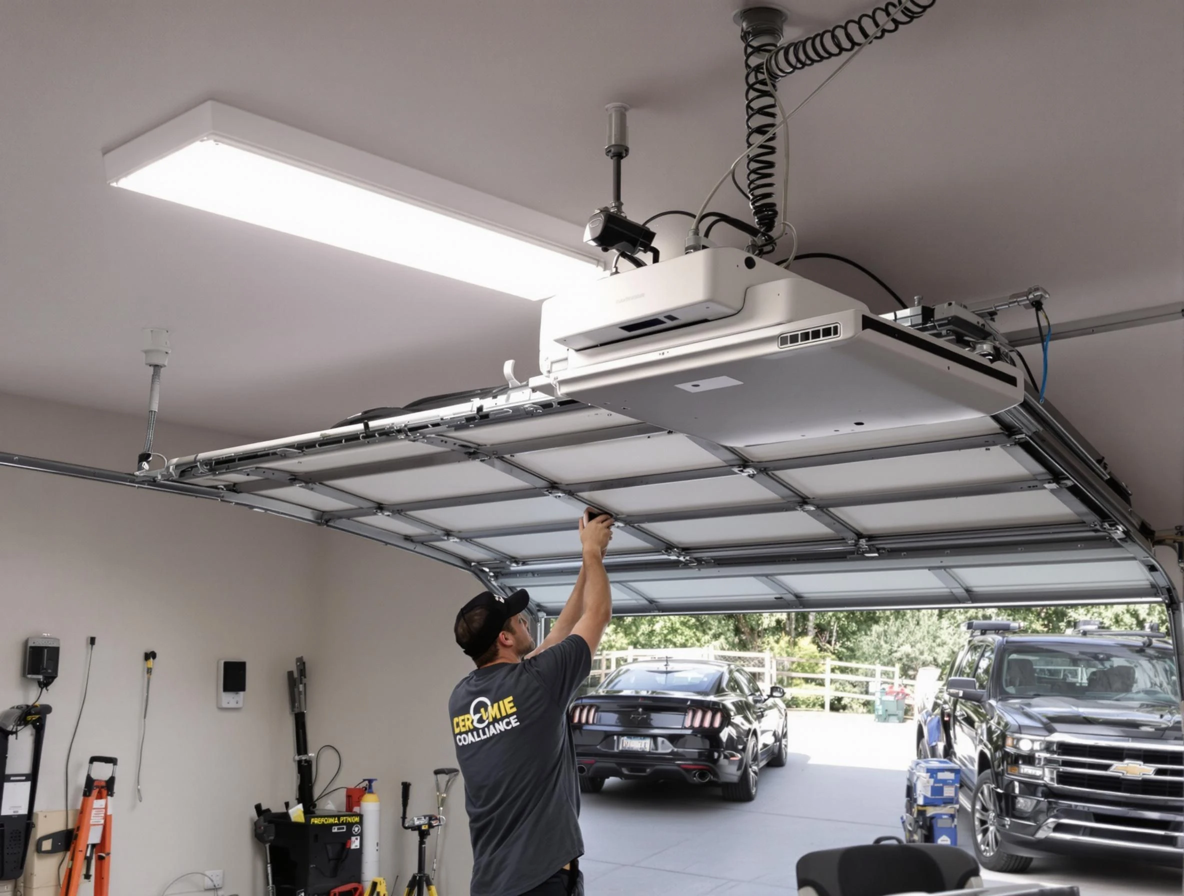 Garage Door Opener Installation in North Providence