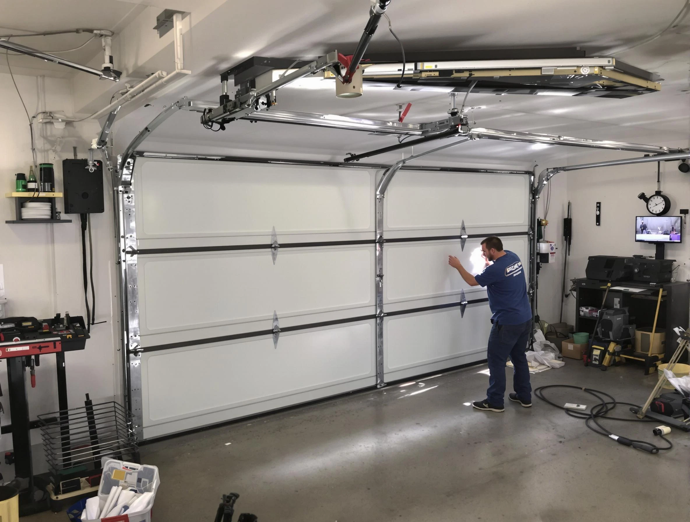 Professional garage door repair service by North Providence Garage Door Repair in North Providence